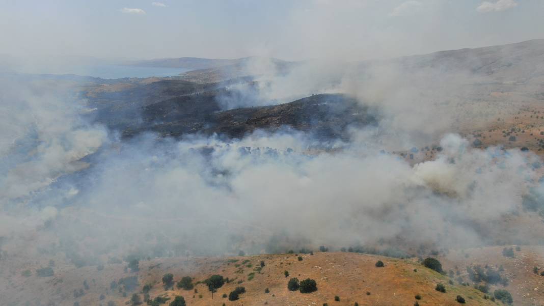 Elazığ'da orman yangını 5